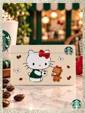 🎀 2025 Starbucks x Hello Kitty Collectible Card | MINT | Sanrio | $0